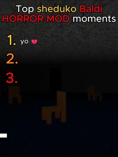 TOP SLAYKUM BALDIS HORROR MOD MOMENTS