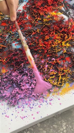 We Made a 3D Tree Painting with RAFFIA!