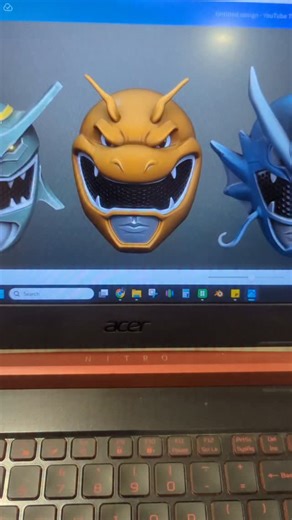 Nikko on Instagram: "Gengar Ranger #3dprinting #pokemon"