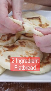 Learn how to make a super easy 2-ingredient flatbread. | In The Kitchen With Matt