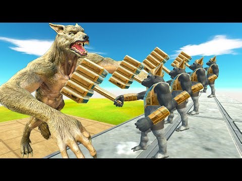 100x HAMMERS VS EVOLVE GATE - Animal Revolt Battle Simulator