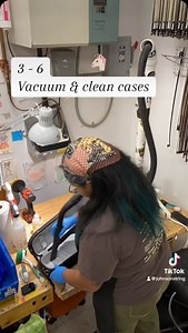 3 comments | Wanna see how our bow and case maintenance team works on our dirty cases?  | Johnson String Instrument | Facebook