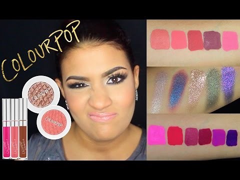 COLOURPOP: Vale La Pena o No? | Reseña / Review + Swatches | AbrilDoesMakeup ♡
