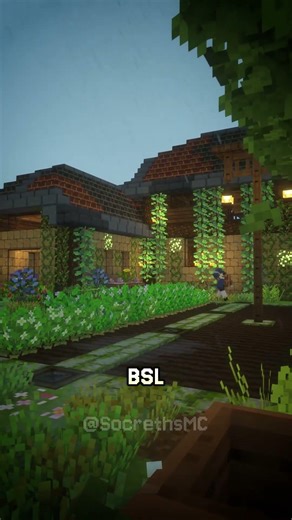 The Most Beautiful Farm | Minecraft Shader 🌞🌨🌙 #minecraftshorts #minecraftbuilding #gaming