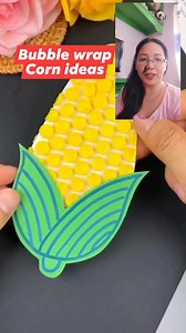 Super ganda at easy gamit lang ang bubble wrap makakagawa na tayo ng corn para s school project ng mga kids. #forkids #diy #diyideas #diycrafts #corn #corncraft #bubblewrap #easy #easywraftsforkids #ideas #creative #trendingreels #trend #highlights #project #virals | Joel Tapawan Macalawa