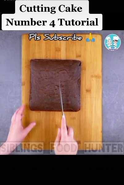 How to Make a Number 4 Cake - Step-by-Step Tutorial