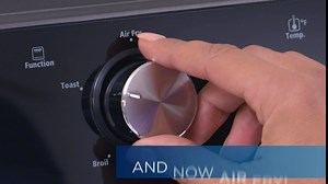 Oster Countertop Oven with Air Fryer, Black