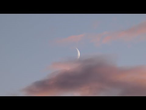 4K UHD - Daily Mindfulness #93 - Waning Crescent Moon - 18 September 2025 - Ambient Music