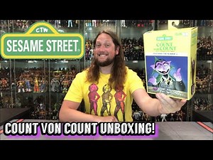 Count Von Count Sesame Street NECA Unboxing & Review!