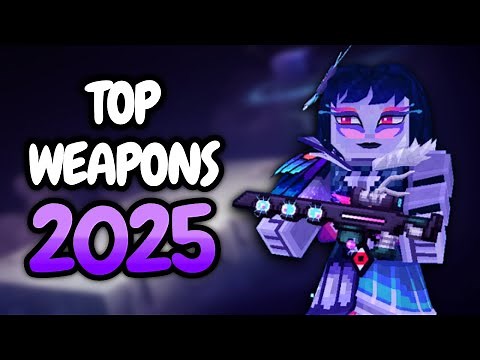 Top 10 Weapons of 2025 - Pixel Gun 3D