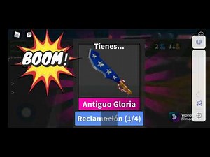 Trading blossom for old glory set, batwing and boneblade!!!! MM2 trading