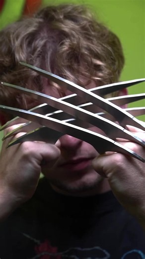 Can we Built REAL Wolverine Claws? #wolverine #marvel #create #ps5 #viral