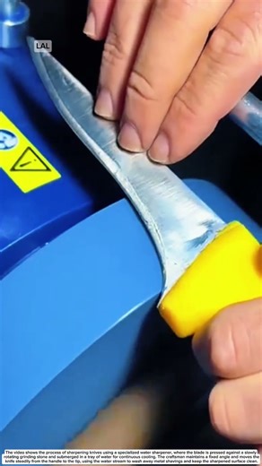 Specialized water sharpener