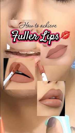 Lip Liner Hack for Fuller Lips | Easy Makeup Trick