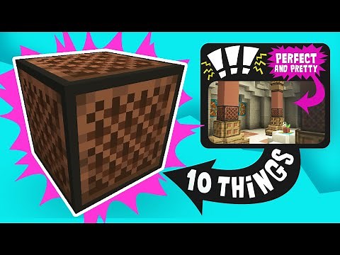 10 Things You Can BUILD with a Noteblock in Minecraft