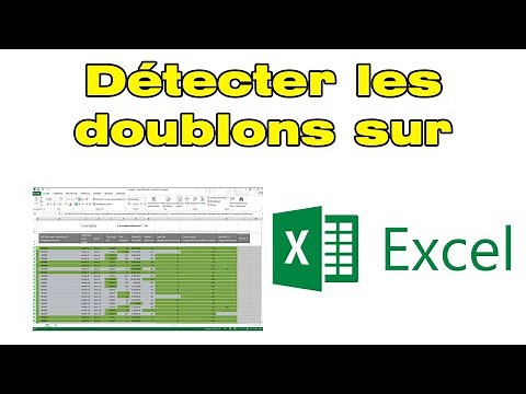 Détecter les doublons dans une colonne Excel identifier les doublons sans les supprimer