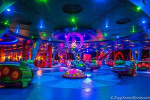 This is a POV video from Alien Swirling Saucers in 4K from Toy Story Land opening day. | Ziggy Knows Disney
