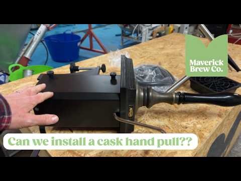 Episode #19 Installing a Cask Handpull in my tap room
