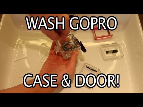 How to Wash / Clean The Case & Backdoor - GoPro Tip #183 | MicBergsma