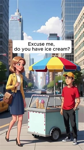 English Conversation: Ordering Ice Cream Flavors