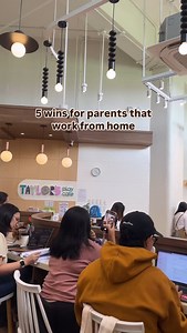 Work from “home” or work from our play café! We’ve got the perfect setup for working parents - a cozy spot where kids stay happy and entertained while you get things DONE. 💻☕🎨 Whether you’re logging into meetings, replying to emails, or just sneaking in a quiet moment with your coffee, we got you! Here are 5 Wins for Parents Working from Taylor’s Play Café: 1️⃣ Kids stay happily entertained 🛝 With our curated indoor playground, fun activities, and teacher facilitated play - they’re always bus
