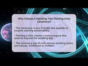 Why Choose A Wedding Tree Planting Unity Ceremony? - Wedding Trends Now