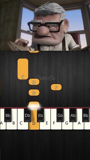 Married Life 🎈 Up Theme 🎈 EASY Piano Tutorial