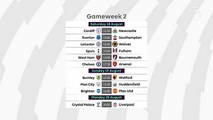 ⚠️ FPL GW2 transfer deadline: Saturday August 18, 11:30am BST ⚠️ Get the lowdown on the weekend's fixtures with The FPL Show 👀 | Fantasy Premier League