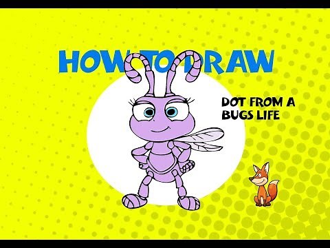 How to draw Dot from a Bugs Life - Learn to Draw - ART LESSON