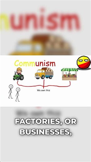 How Communism Actually Works in Practice #politics #economy #shorts