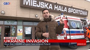 Paul Hawkins visits Poland to see how refugees are living after fleeing from Ukraine | GB News