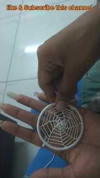How to make spider web design dream Catcher/Dream catcher🧿 to catch your dreams! 🎀