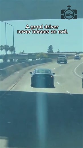 24K views · 527 reactions | A good driver never misses an exit. | Dashcam Lessons | Facebook