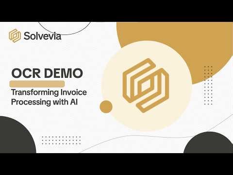 Automatic Invoice Processing with AI Demo by Solvevia