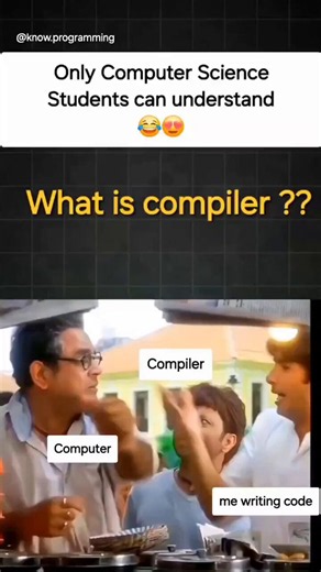 This is how compilers work :