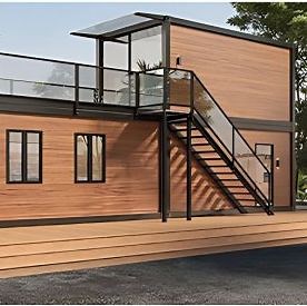 [Hot Item] Economic Low Cost High Rise Modular Construction Metal Steel Prefabricated Mini Luxury Flat Pack House