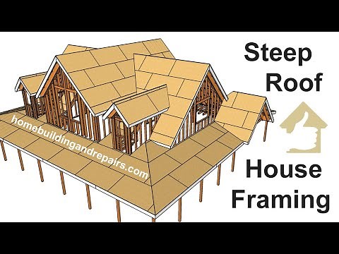 Elaborate Roof Framing For Building Two Story House With Wrap Around Porch - Part 6