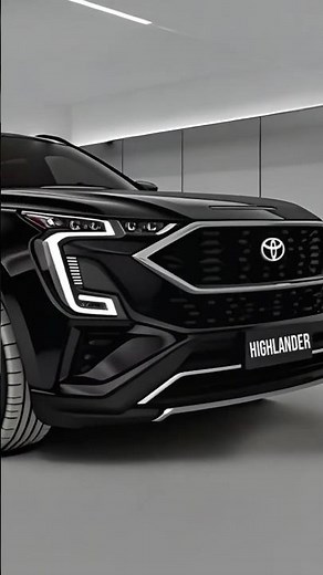 2026 Toyota Highlander – Premium Family SUV with Luxury, Power & New Tech#shorts