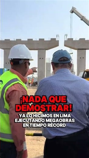 LAS OBRAS HABLÁN POR SÍ SOLA