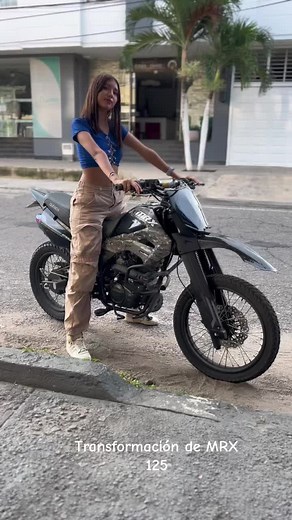 Trasformacion de MRX 125 🔥😛 #mrx #mrxmodificada #victorymrx