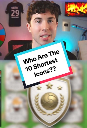 Can you name the 10 shortest icons in FC 26? #eafc #eafc26 #fifa #fifaultimateteam
