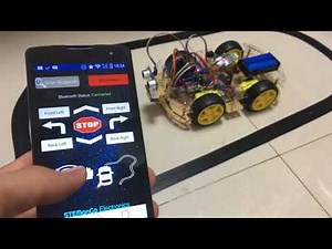 BOTI - Arduino 4WD Robotic Car V2 In Action Demo