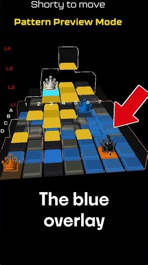 FFA no 2 how to check move pattern in 3D? #3dchess #gaming #chessvariants #chess #puzzle