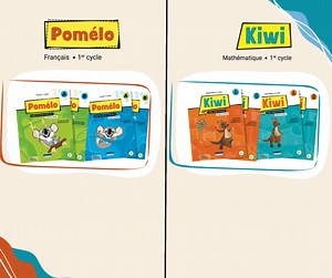 [FRANÇAIS ET MATHÉMATIQUE] Découvrez nos collections Pomélo et Kiwi pour le 1er cycle ! 🌟 📚 Pomélo tout pour le français, la lecture et l'écriture ! 🔢 Kiwi pour de la mathématique ludique ! Deux collections complètes pour stimuler l’imagination et la réussite des élèves ! Plus d’infos 👉 https://www.iplusinteractif.com/contenus-statiques/extraits/kiwi-pomelo/index.html #education #primaire #apprentissage | Chenelière Éducation Primaire