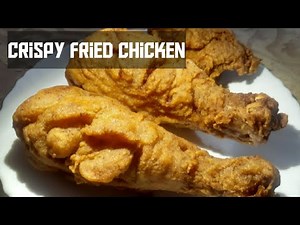 CRISPY FRIED CHICKEN|SIMPLE RECIPE|KHAABALICIOUS|