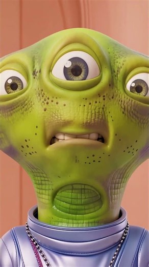 Are they really family? 😨👽 #funny #alien
