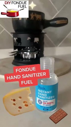 DIY Fondue Fuel | Hand Sanitiser | 2 Hour Burn Time