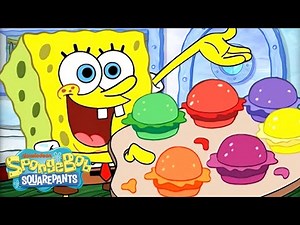 SpongeBob's Best Food Moments (Seasons 1-4) 🍔 | @SpongeBobOfficial