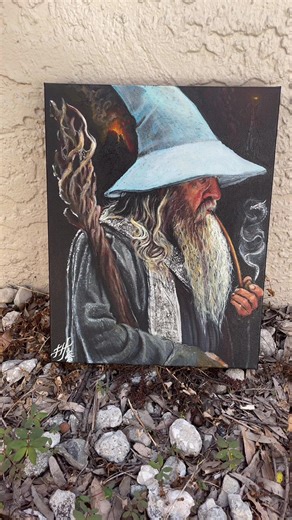 Gandalf Painting for Sale - Lord of the Rings Art