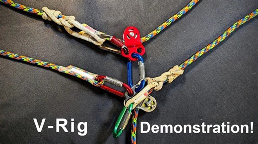 V-RIG Demonstration: How To Use The Moving Rope System Effectively
